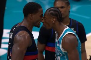 杰伦·布朗评大冲突：若有人用手把你的脸按成那样 肯定有人遭殃