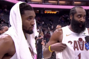 这支骑士和你很适配吗？哈登：百分之一百万适配