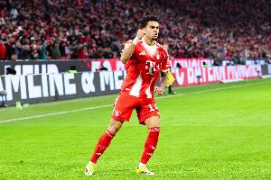 拜仁首赛季参与进球数：里贝里26球、罗本20球，迪亚斯当前已32球