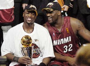 奥胖：我因韦德加盟热火&知道他会有所作为 那个冠军最有成就感